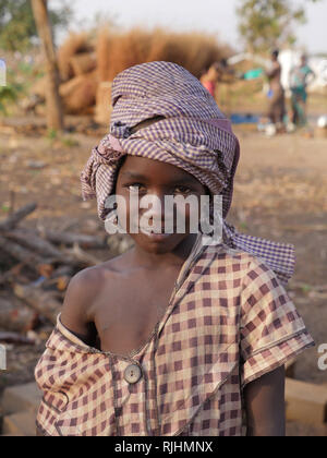 UGANDA - Palabek insediamento di rifugiati. Scene di quotidiana dei rifugiati. Foto Stock