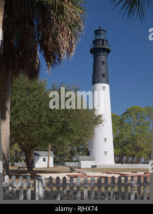 Caccia Island State Park, Carolina del Sud. Faro Foto Stock