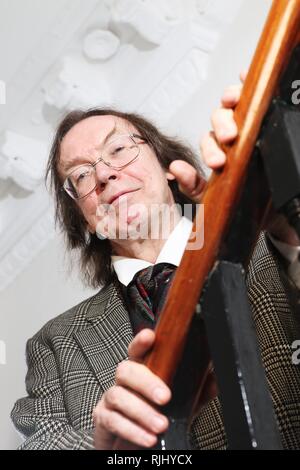 Il Professor Ronald Hutton, che compare in Chipping Campden Festival della Letteratura in 2018 Foto Stock