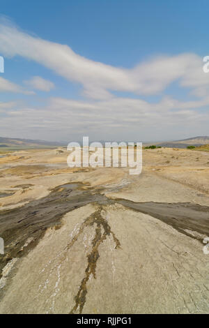 Takhti-Tepa vulcani di fango in Chachuna Managed Riserva Naturale, Georgia. Foto Stock