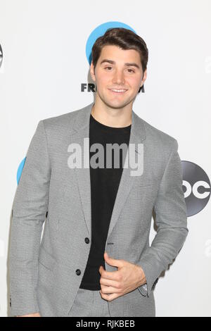 Pasadena, CA, Stati Uniti d'America. 5 febbraio, 2019. LOS ANGELES - Feb 5: JT Neal alla Disney ABC Television Winter press tour Foto chiamata al The Langham Huntington Hotel il 5 febbraio 2019 a Pasadena, CA Credito: Kay Blake/ZUMA filo/Alamy Live News Foto Stock