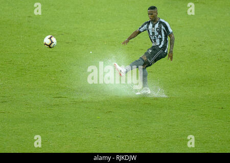 RJ - Rio de Janeiro - 06/02/2019 - Copa-SulAmericana 2019, Botafogo x Defensa y Justicia - Jonathan Botafogo lettore durante il match contro Defensa e Justicia al Engenhao Stadium per il campionato 2019 South American Cup. Foto: Thiago Ribeiro / AGIF Foto Stock