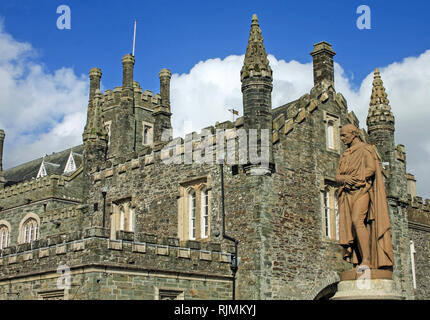 Statua del duca di Bedford Tavistock Foto Stock