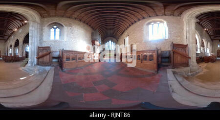 Visualizzazione panoramica a 360 gradi di Bosham West Sussex Regno Unito