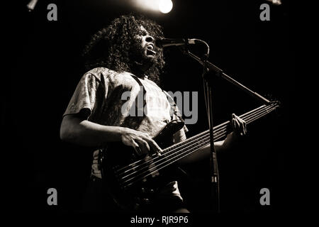 Problemi live at o2 magazzino Victoria Febbraio 2019 Foto Stock