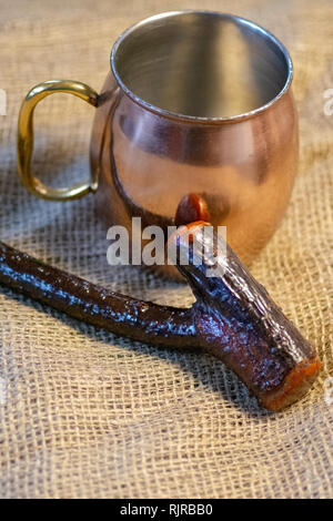 Irlandese, Shillelagh, il giorno di San Patrizio, Irlanda Foto Stock