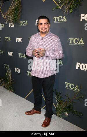 Aaron Sanchez presso gli arrivi per FOX TCA Winter 2019 All-Star Party, La Fig House, Los Angeles, CA 6 febbraio 2019. Foto di: Priscilla concedere/Everett Collection Foto Stock