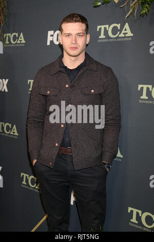 Los Angeles, CA, Stati Uniti d'America. 6 febbraio, 2019. LOS ANGELES - Feb 1: Oliver Stark al FOX TCA All-Star partito alla Fig House il 1 febbraio 2019 a Los Angeles, CA Credito: Kay Blake/ZUMA filo/Alamy Live News Foto Stock