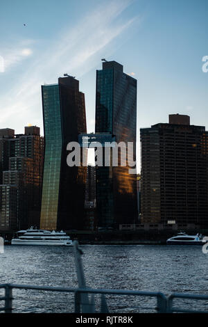 American edifici di rame Foto Stock