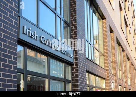 Irish Cultural Center, 5 nero's Road, Hammersmith, Londra W6, Regno Unito Foto Stock