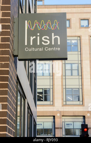 Irish Cultural Center, 5 nero's Road, Hammersmith, Londra W6, Regno Unito Foto Stock