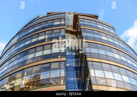 Ralph Erskine è l'arca, Talgarth Road, Hammersmith, Londra W6, Regno Unito Foto Stock