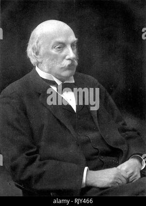 JOHN William Strutt, terzo Barone Rayleigh (1842-1919) fisico inglese Foto Stock