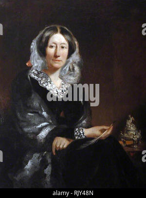 Maria SOMERVILLE (1780-1872) Scottish astronomo e matematico Foto Stock