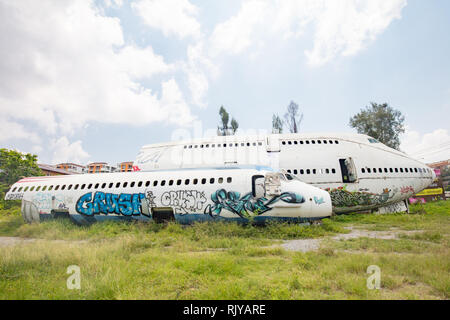 Cimitero di aereo Bangkok Foto Stock