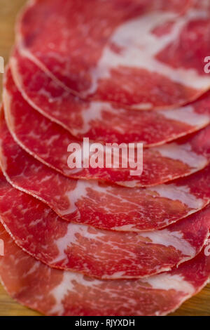 Coppa di Parma ham Foto Stock