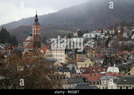 Panorama della città / Baden-Baden (Germania) / Vista di Baden-Baden (Germania) Foto Stock