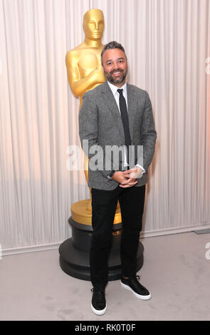 Evan Hayes frequentando l'Oscar Nominee Champagne Reception tè presso la struttura Claridge's Ballroom di Londra, Regno Unito. Foto Stock