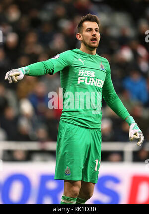 Newcastle United portiere Martin Dubravka Foto Stock