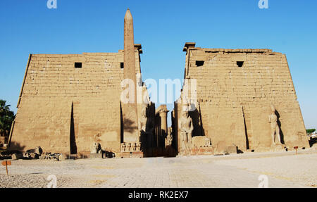 Il tempio di Luxor , Egitto Foto Stock