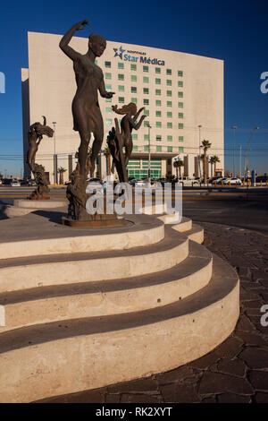 Juárez, MPO. Juárez, Chihuahua, Messico Foto Stock