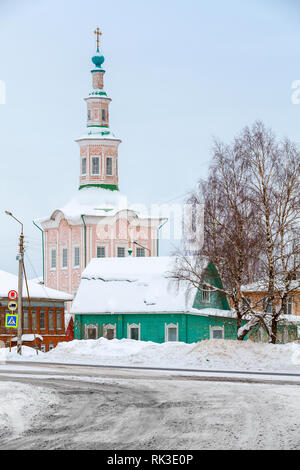 Chiesa della Natività. Totma, Vologda Regione, Russia Foto Stock