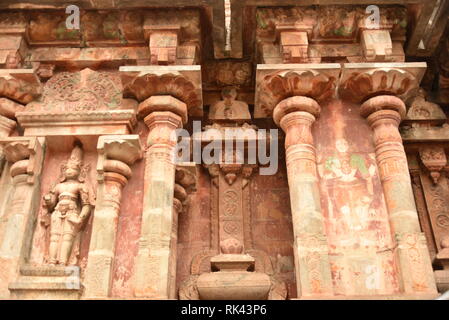 Tempio Airavatesvara, Darasuram, Kumbakonam, Tamil Nadu Foto Stock