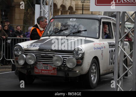 Rally di Monte Carlo Banbury 2019 Foto Stock