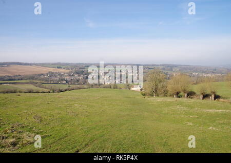 Blockley. Il Donnington modo. Gloucestershire. Cotswolds. In Inghilterra. Regno Unito Foto Stock