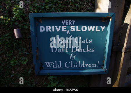 Blockley. Il Donnington modo. Gloucestershire. Cotswolds. In Inghilterra. Regno Unito Foto Stock