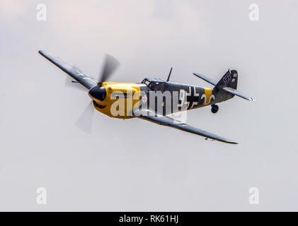 Hispano Buchon Messerschmitts BF10 Foto Stock