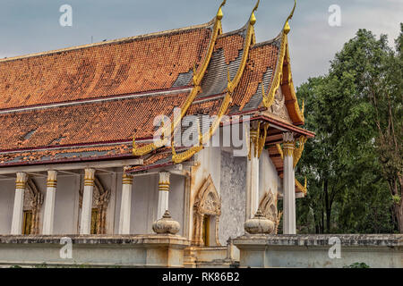 Più antica rotta antica chiesa tempio buddista, Thailandia Foto Stock