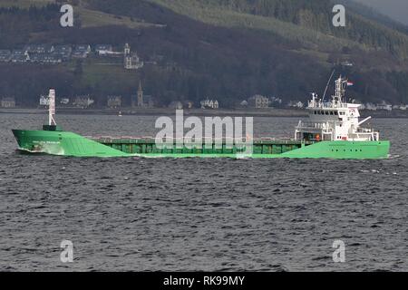 ARKLOW RISOLVERE DI ARKLOW SHIPPING COMPANY, coinvolti nel trasporto merci per via marittima SOCIETÀ IN PIANI BREXIT DAL SEGRETARIO DI STATO CHRIS GRAYLING. Foto Stock