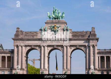 Arco Trionfale,(Giubileo Parc du Cinquantenaire) Bruxelles, Belgio, Europa Foto Stock