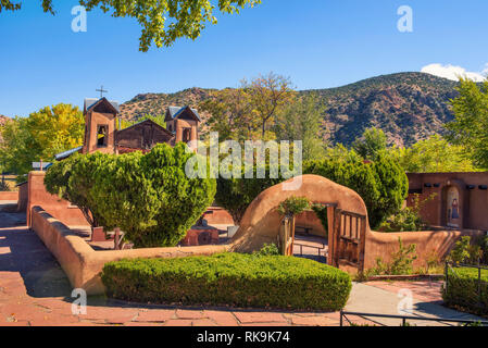 El Santuario De Chimayo storica Chiesa nel Nuovo Messico Foto Stock