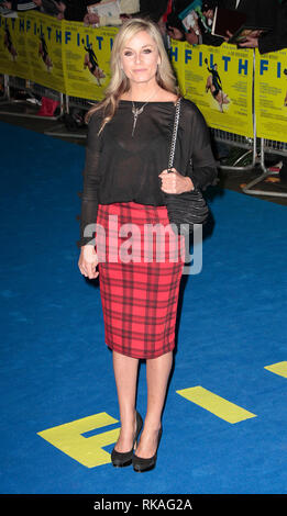 "Filth" - Londra Premiere, tappeto rosso arrivi Tamzin Outhwaite arriva Foto Stock