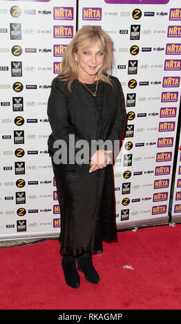 Realtà nazionale televisione Awards 2013 Helen Lederer arriva alla NRTA che è stato tenuto a HMV Forum di Kentish Town, Londra Foto Stock