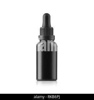 Bottiglia nera Foto Stock