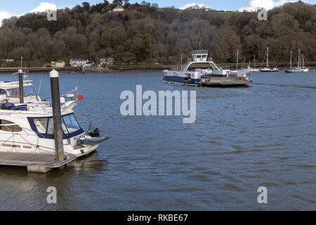 Maggiore traghetto, Dartmouth, Devon, Regno Unito Foto Stock