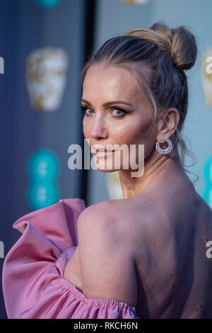 Londra, Regno Unito. 10 Febbraio, 2019. Tatiana Korsakova assiste l'EE British Academy Film Awards presso la Royal Albert Hall di Londra, Inghilterra il 10 febbraio 2019 Credit: Gary Mitchell, GMP Media/Alamy Live News Foto Stock