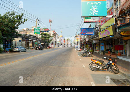 PATTAYA, Thailandia - circa Febbraio, 2016: Pattaya di giorno. Pattaya è un resort in città in Thailandia. Foto Stock