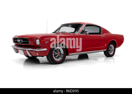 1965 Ford Mustang Fastback Foto Stock