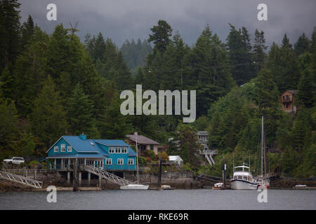 Giardino Bay, Sunshine Coast, British Columbia, Canada Foto Stock