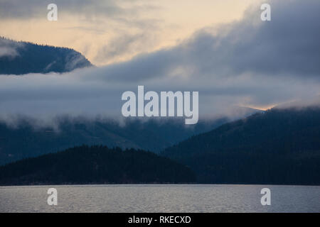 Lago di zucchero, Thompson-Okanagan, British Columbia, Canada Foto Stock