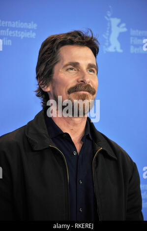 Berlino, Germania. Xi Febbraio, 2019. Il Festival del Cinema di Berlino. Photocall del film Vice.Nella foto: Christian Bale Credit: Indipendente Agenzia fotografica/Alamy Live News Foto Stock