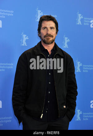 Berlino, Germania. Xi Febbraio, 2019. Il Festival del Cinema di Berlino. Photocall del film Vice.Nella foto: Christian Bale Credit: Indipendente Agenzia fotografica/Alamy Live News Foto Stock