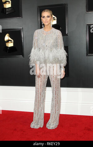 Los Angeles, California, USA. 10 Febbraio, 2019. 10 Febbraio 2019 - Los Angeles, California - Ashlee Simpson. 61 Annual Grammy Awards tenutosi presso Staples Center. Photo credit: AdMedia Credito: AdMedia/ZUMA filo/Alamy Live News Foto Stock