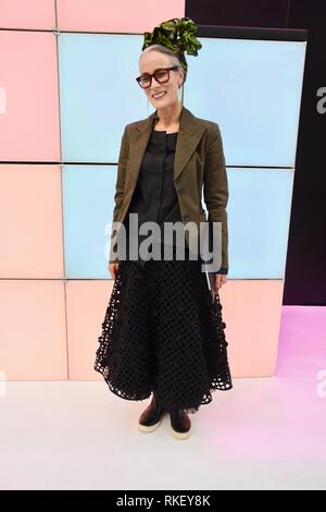 Xi Febbraio, 2019. Caryn Franklin MBE,discussione "Let's talk:Come voglio fashion per essere presentato a me"pura Londra, Olympia, London.UK Credit: Michael melia/Alamy Live News Foto Stock