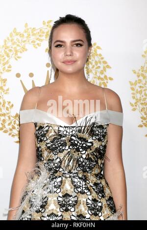 Depositario Madison presso gli arrivi per Hallmark Channel TCA 2019 Inverno partito, Casa del Torneo, Pasadena, CA il 9 febbraio 2019. Foto di: Priscilla concedere/Everett Collection Foto Stock