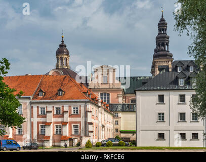 Abbazia cistercense, ora Seminario Salesiano, Theological College in Lad, Wielkopolska aka Grande Polonia regione, Polonia Foto Stock